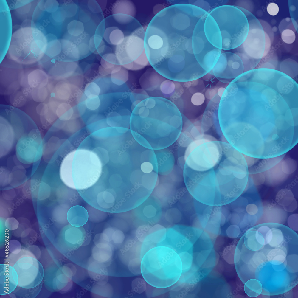 Blue Bokeh Light Background Blue Bokeh Light Background