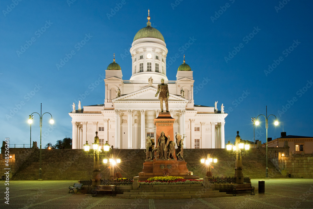 Senate square in Helsinki