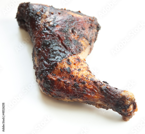 Photography Jerk Chicken Leg