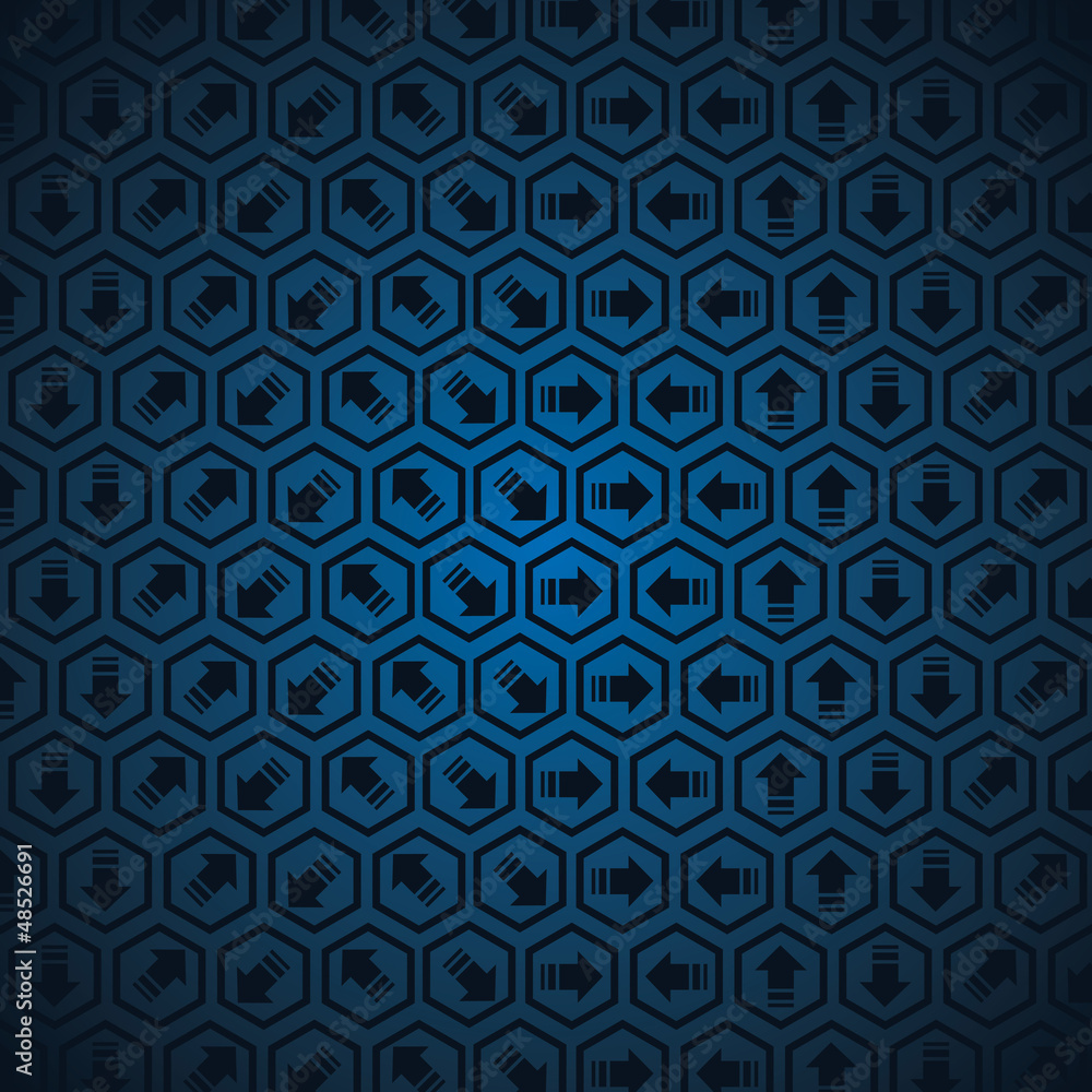 Blue Arrow background stock vector Blue Arrow background stock vector