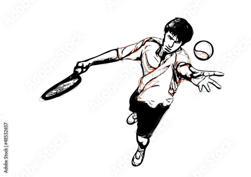 tennis service
