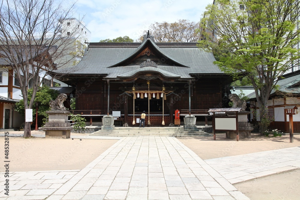 Japan - Buddhist temple in Matsumoto
