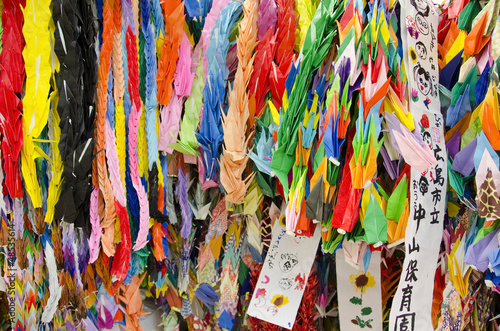 Thousand origami cranes