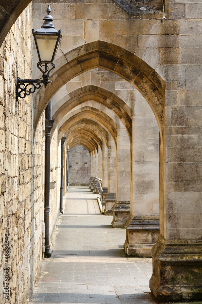 Fototapeta premium Ancient passageway