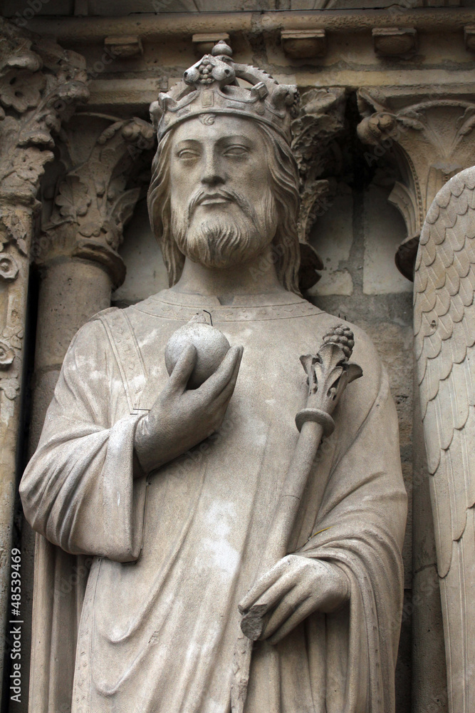 Emperor Constantine, Notre Dame Cathedral, Paris