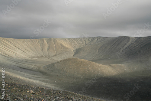 Hverfjall crater photo