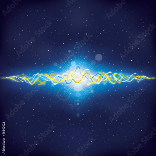 fluctuations in space