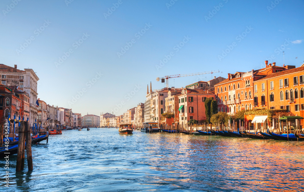 Fototapeta premium View to Grande Canal in Venice, Italy
