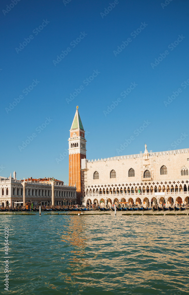 Venice as seen from the lagoon