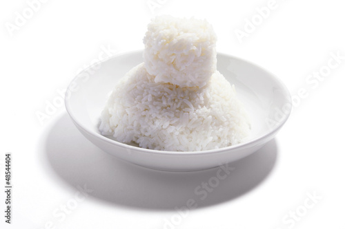 Rice on Plate