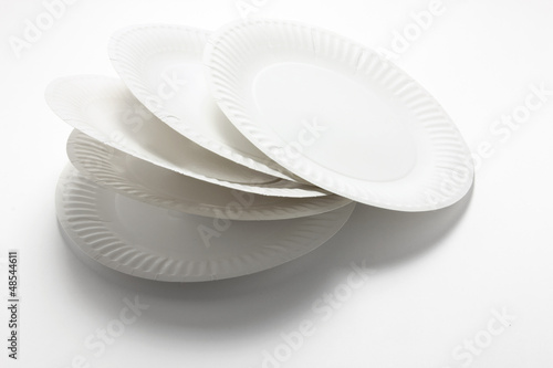 Stack of Paper Plates