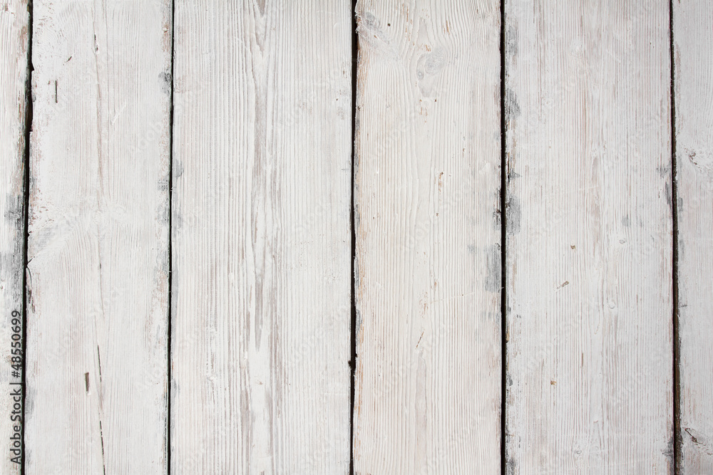 Fototapeta premium Drewniane tekstury, białe tło drewna