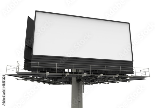 Billboard on White