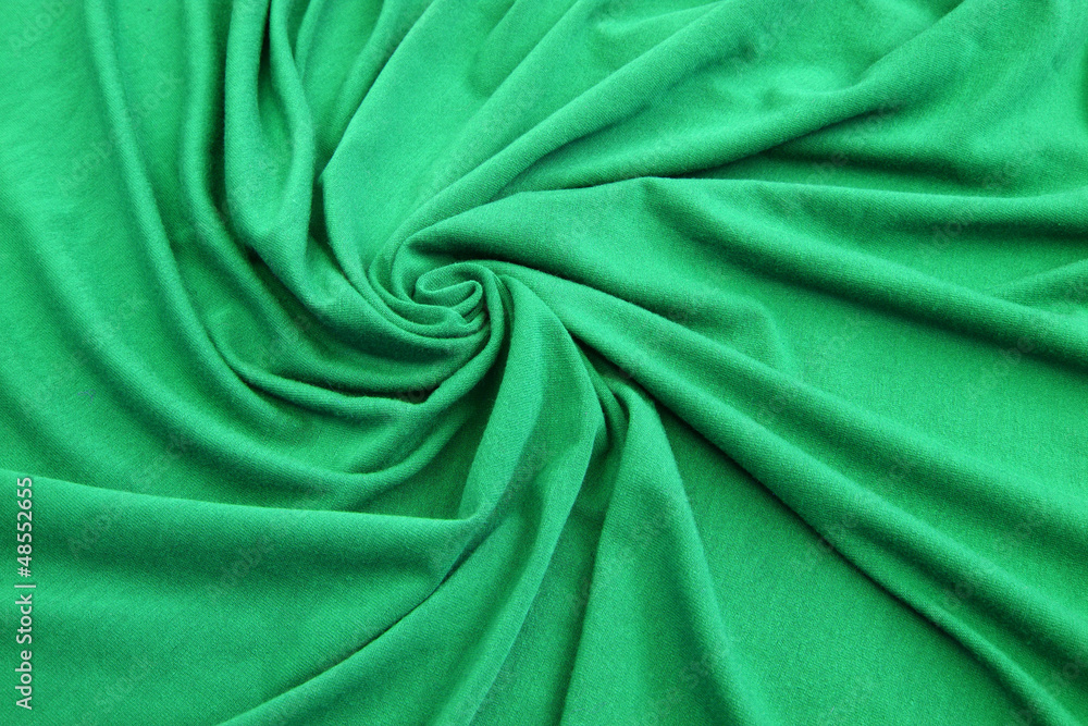 Obraz premium green jersey fabric