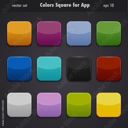 colors square for app