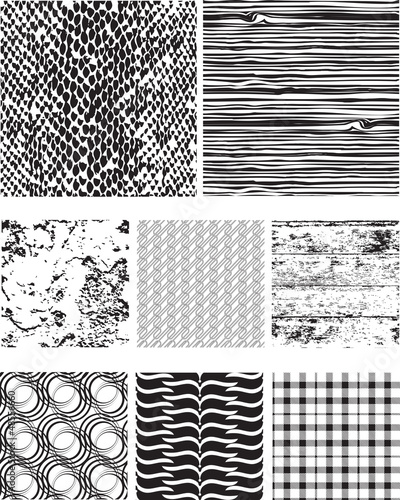 Seamless Vector Pattern Fills and Textures.