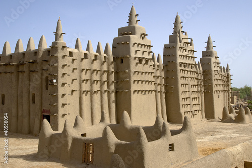 The Great Mosque of Djenné. Mali. Africa photo