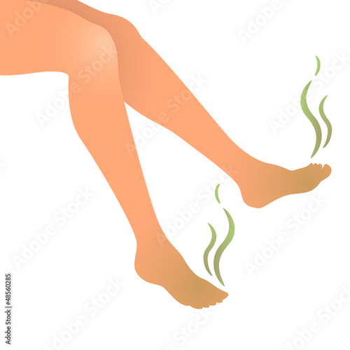 smelly stinky feet odor
