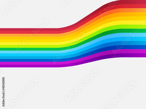 rainbow curve background