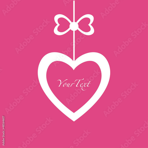 Cuore con fiocco