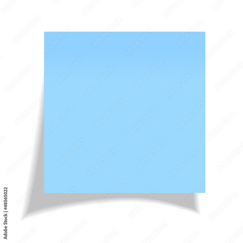 Vector square post-it Vector square post-it