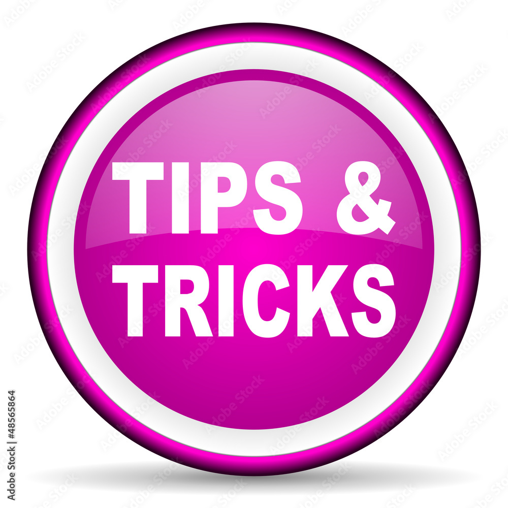 tips violet glossy icon on white background tips violet glossy icon on white background