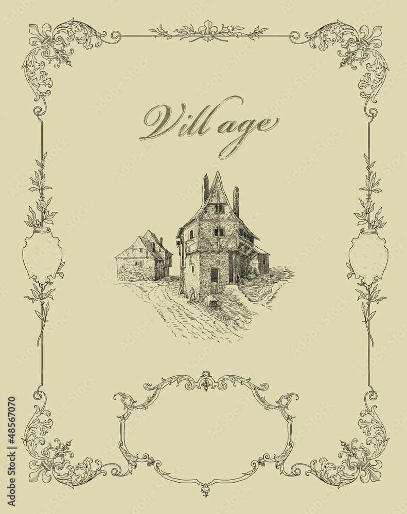 Village illustration