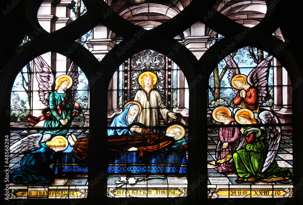 Joseph's Death, Saint Etienne du Mont Church, Paris.