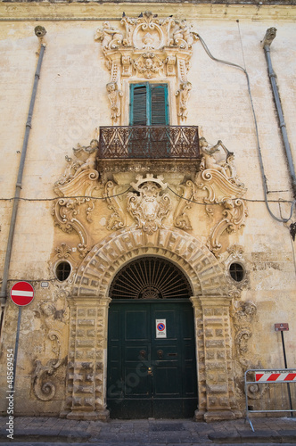 Bardoscia palace. Galatina. Puglia. Italy. photo