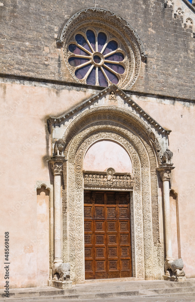 Basilica of St. Caterina. Galatina. Puglia. Italy. Basilica of St. Caterina. Galatina. Puglia. Italy.