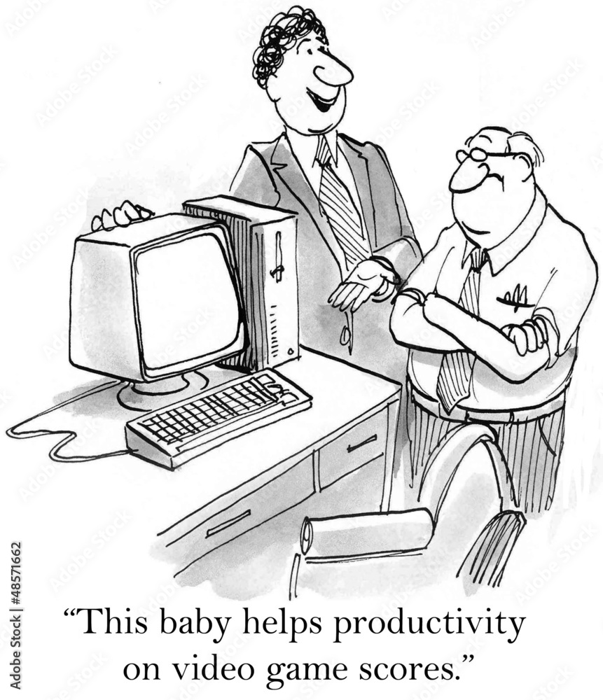 This baby can play awesome video games This baby can play awesome video games