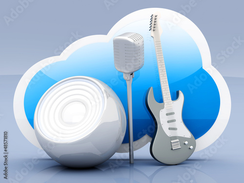 Musik cloud