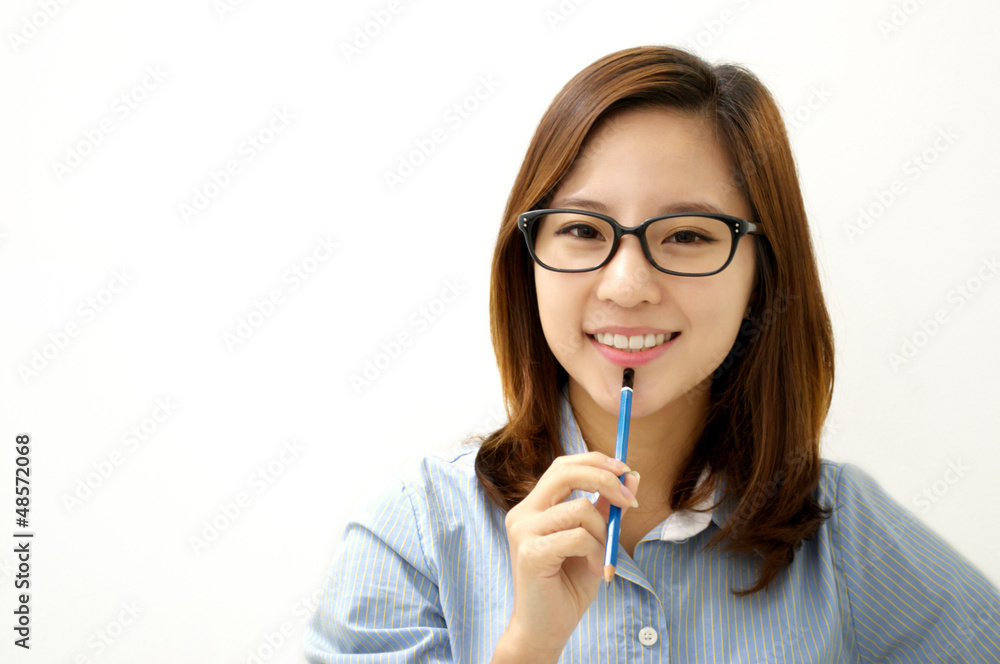 Portrait of a young beautiful businesswoman Portrait of a young beautiful businesswoman