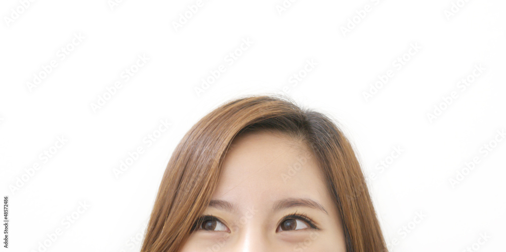 Close-up portrait of a beautiful young asian woman Close-up portrait of a beautiful young asian woman