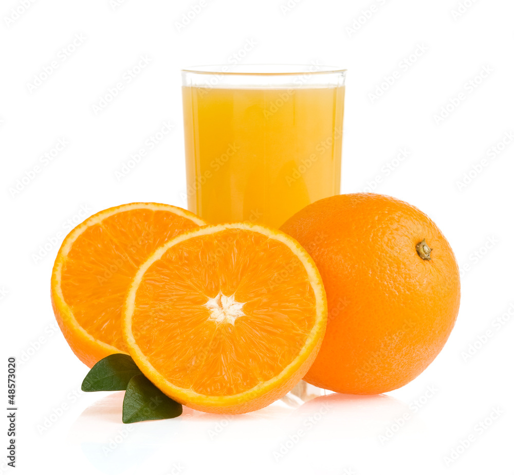 orange juice in glass orange juice in glass