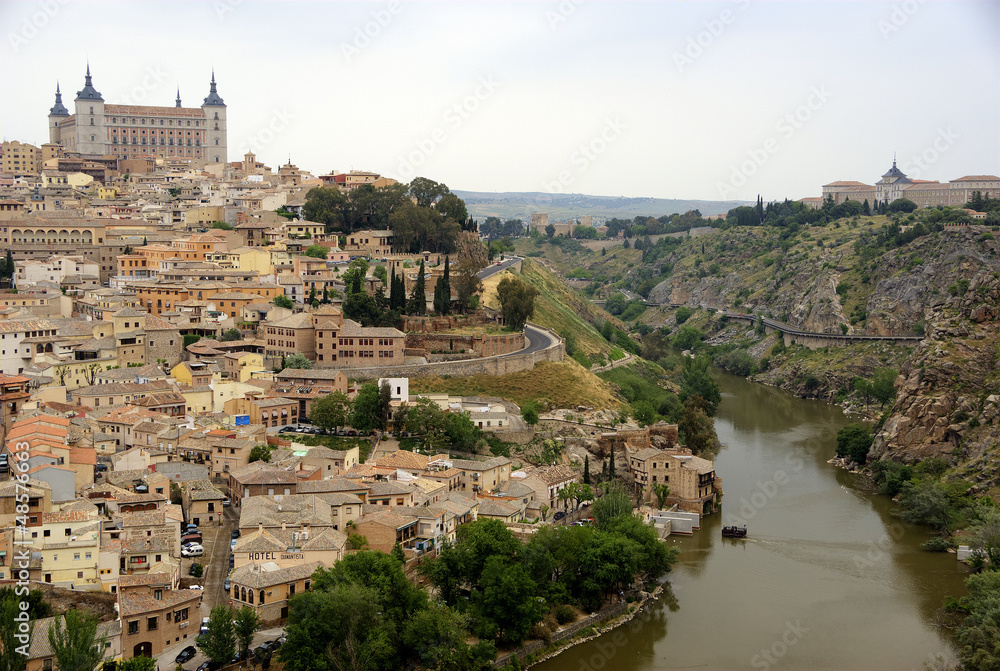 Vista parcial de Toledo (España)