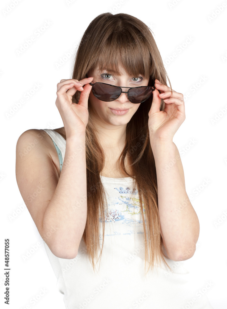 Fashionable Blond Woman Fashionable Blond Woman