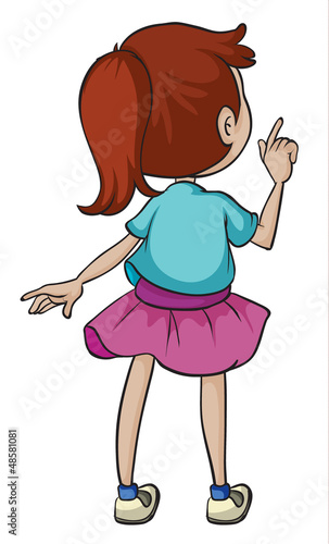 A girl