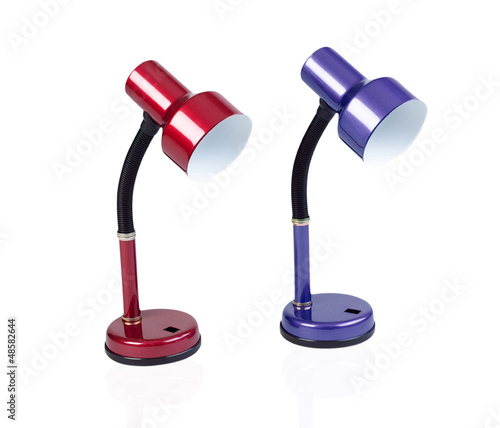 Фотография Nice lamp for working and reading book in the low light