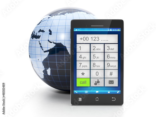 Call from a mobile phone at any place in the world for free
