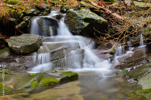 Foresta di  Vallombrosa  cascata 4