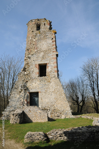 France, the castle of Montfort l Amaury photo