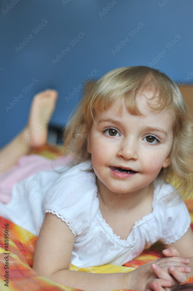 Beautiful little girl Beautiful little girl