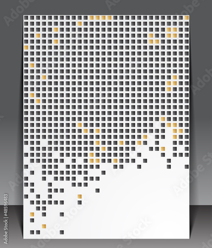 Abstract pixel background.
