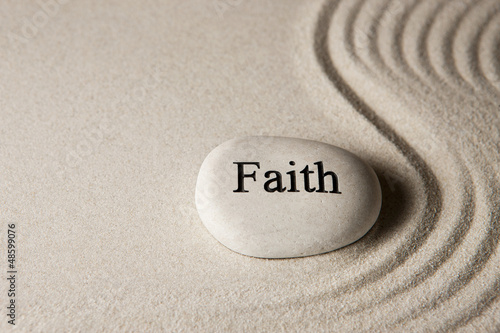 Faith stone photo