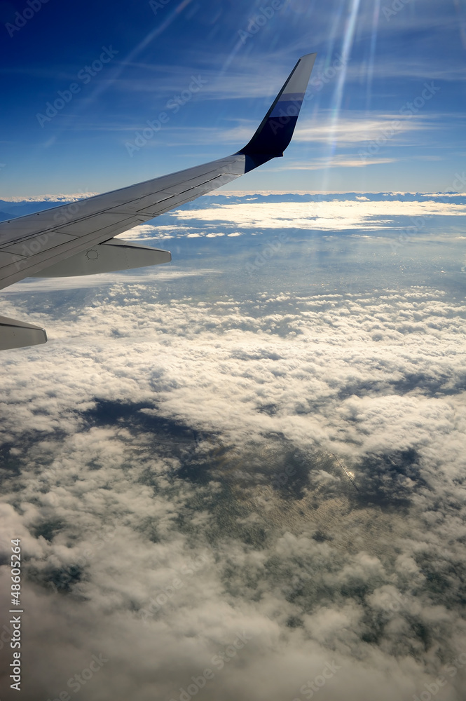 Fototapeta premium View from Airplane