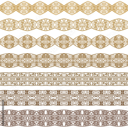 Ornamental seamless pattern
