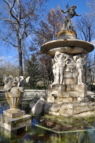Narcissus Fountain, Prince's garden, Aranjuez (Madrid)