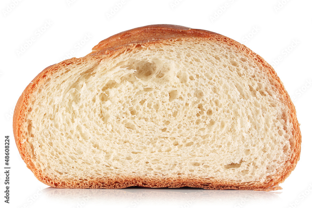 Slice of bread.