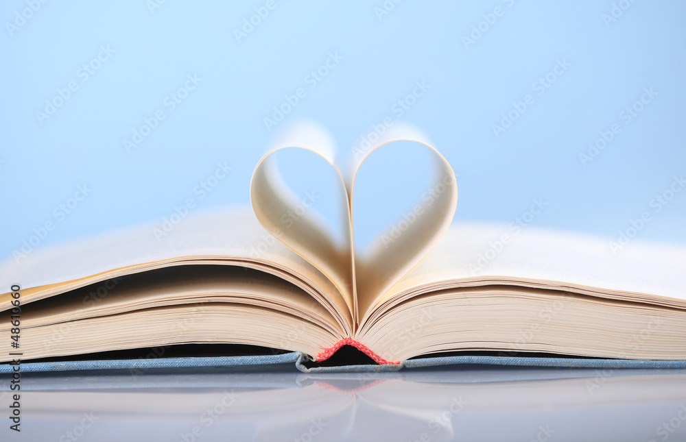 Book heart Book heart